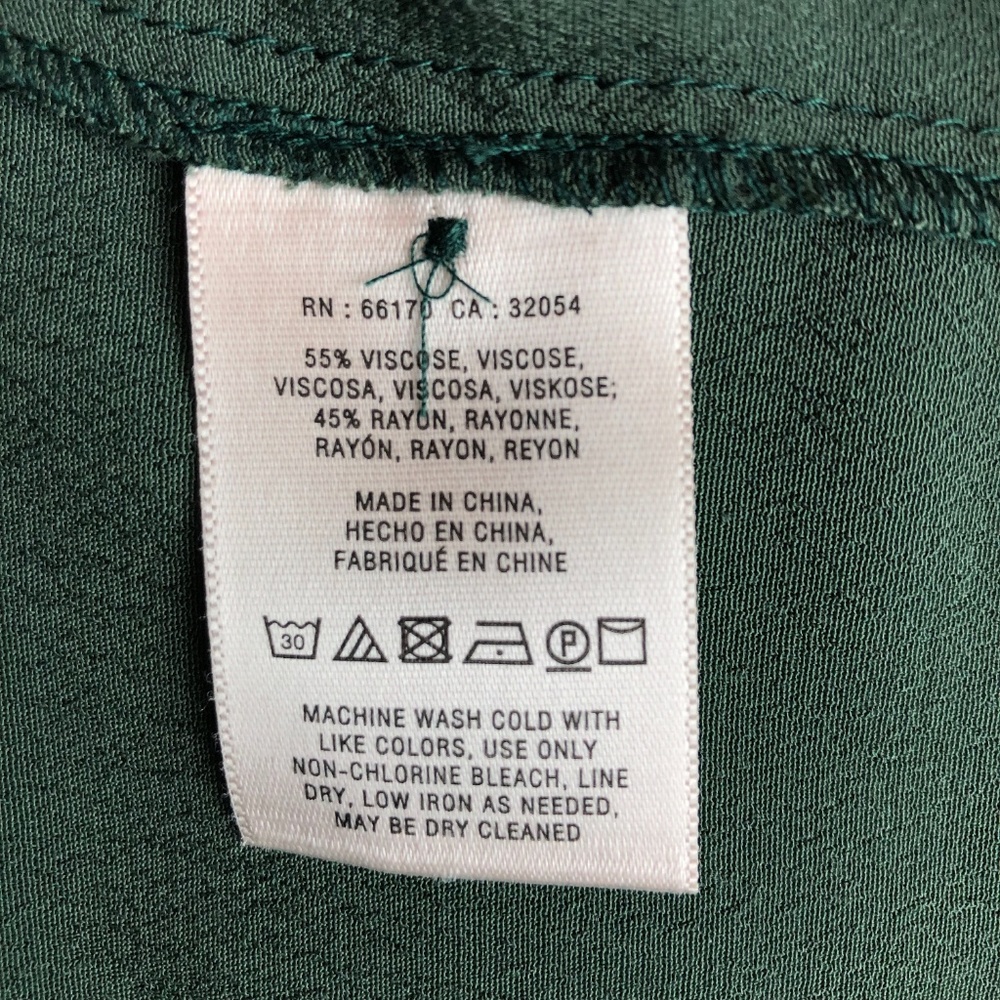 Anthropologie Maeve Olive Green Lene Dress - Picture 8 of 8